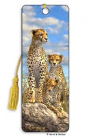 Cheetahs 3D Bookmark