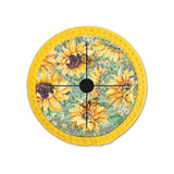 Fields of Gold Wine glass Coaster