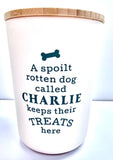 Dog Treat Jar - Charlie
