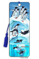 Penguin 3D Bookmark