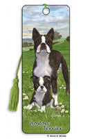 Boston Terrier 3D Bookmark