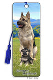 German Shepherd 3D Bookmark