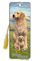Golden Retriever 3D Bookmark