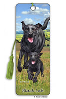Black Labrador 3D Bookmark