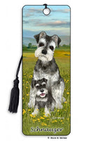 Schnauzer 3D Bookmark