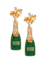 Lisa Pollock Earring - Green Champagne 