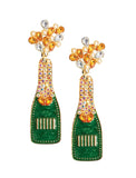 Lisa Pollock Earring - Green Champagne 