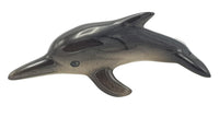 Ceramic Black or Grey Dolphin