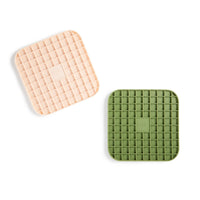 Lick Mats in Blush -Light Pink or khaki green. DOG by Dr Lisa