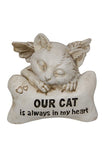 Cat memorial - Our cat is always in my heart