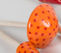 Colourful Mushroom Sticks