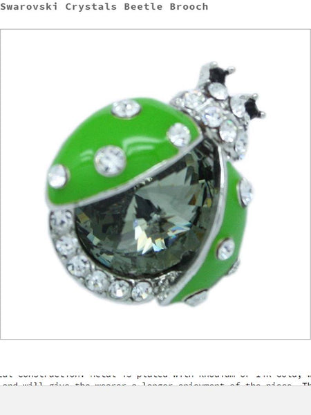 Swarovski shop brooch price