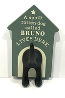 Dog Lead Hooks - For a Spoilt Rotten Dog