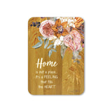 Bamboo Affirmations Plaque.. Home is not a place… its a feeling that fills the heart.