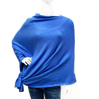Sky Blue Multiway wearing poncho