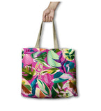 Modern Tropics Reusable Carry Bag by Lisa Pollock