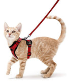 YOKEE Soft Mesh Cat Harness and Leash Set