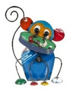 Mini Monkey - A unique and one of a kind Mini Monkey is used as a decorative indoor accent piece for any room.  A great housewarming gift for family, friends, neighbors and acquaintances. Make your home sound more like a jungle trivia.  Dimensions (inches): 18.7 x 6.9 x 13.8 inches Dimensions (cm): 47.5 x 17.5 cm x 35 cm