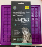 LickiMat PLAYDATE - Green or Orange Mat