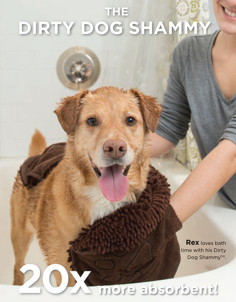 Dirty Dog Shammy 20 x more absorbent than a normal towel