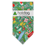 Hot Dog Bandana - Down Under Green