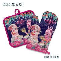 Oven Mitt/Pot Holder Sets - Pru + Trude