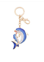 Dolphin Bling keyrings