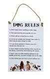 Dog Rules in MDF -  Dog 35cm x 24cm 