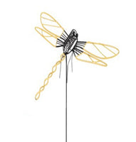 Wire Dragonfly on Stick