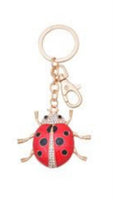 Lady Bird Diamond Bling keyrings