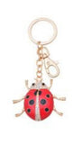 Lady Bird Diamond Bling keyrings