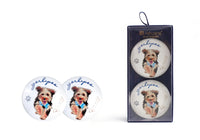 Yorkipoo Magnet - Oodles of Oodles Magnets pack of 2 glass magnets.  Our magnet collection display Ashdene’s exquisite designs, using high quality glass. Our magnets are little mementos you can take home from your travels, and beautiful pieces of art to add to your fridge or gift to friends.  Available in  Spoodle, groodle, cavoodle, labradoodle, yorkipoo and moodle.