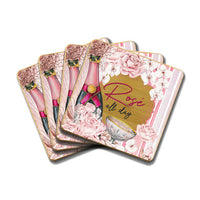 Bamboo Coaster set of 4 - Lisa Pollock