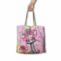 Edna Emu Reusable Carry Bag by Lisa Pollock