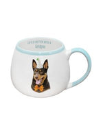 Kelpie colourful and quirky Painted Pet Mug range