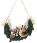 Aussie Door Hanger - Australian Christmas Door Wreath
