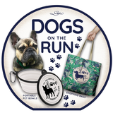 Dogs on the Run - Pop-up bowls and Bags