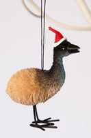 Emu Christmas tree ornament 9cm