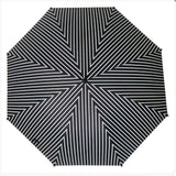 Big Golf Umbrellas by IOco - Designs by Dani Till - Black and White  Stripe