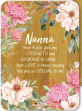 Nanna - Your HUGS give me Strength and Courage to shine … YOur love is never ending you are so special to me