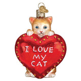 Hand Blown glass - I love my Cat 