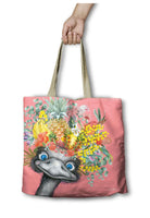 Lisa Pollock Shopping Bag RSB14 Native Emu (Emu Sing)