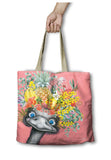 Lisa Pollock Shopping Bag RSB14 Native Emu (Emu Sing)