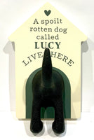 Dog Lead Hooks - For a Spoilt Rotten Dog