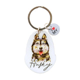 Pet Keyring - I love my Husky