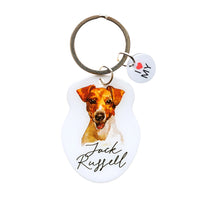 Pet Keyring - I love my Jack Russell