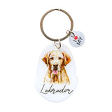 Pet Keyring - I love my Labrador