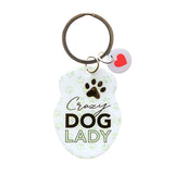 Pet Keyring - Crazy DOG Lady