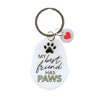 Pet Keyring - My Best friend has Paws