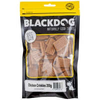 Blackdog Chickent Crinkles 200g pack